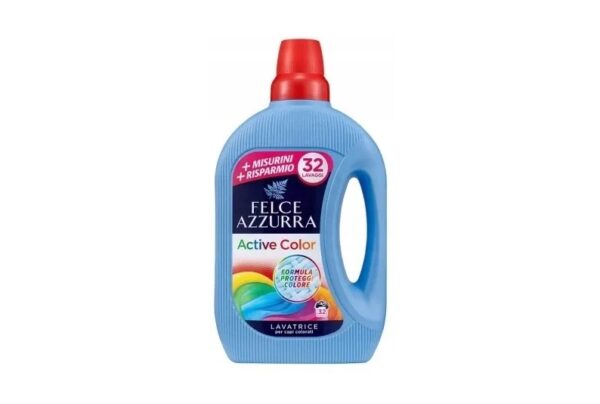 FELCE AZZURRA LAVATRICE LIQUIDO 32 prania 1,595L ACTIVE COLOR IT - płyn do prania KOLOR