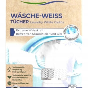HEITMANN WASCHE WEISS TUECHER 20 sztuk DE - Chusteczki do białych rzeczy